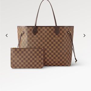 Louis Vuitton neverfull wristlet